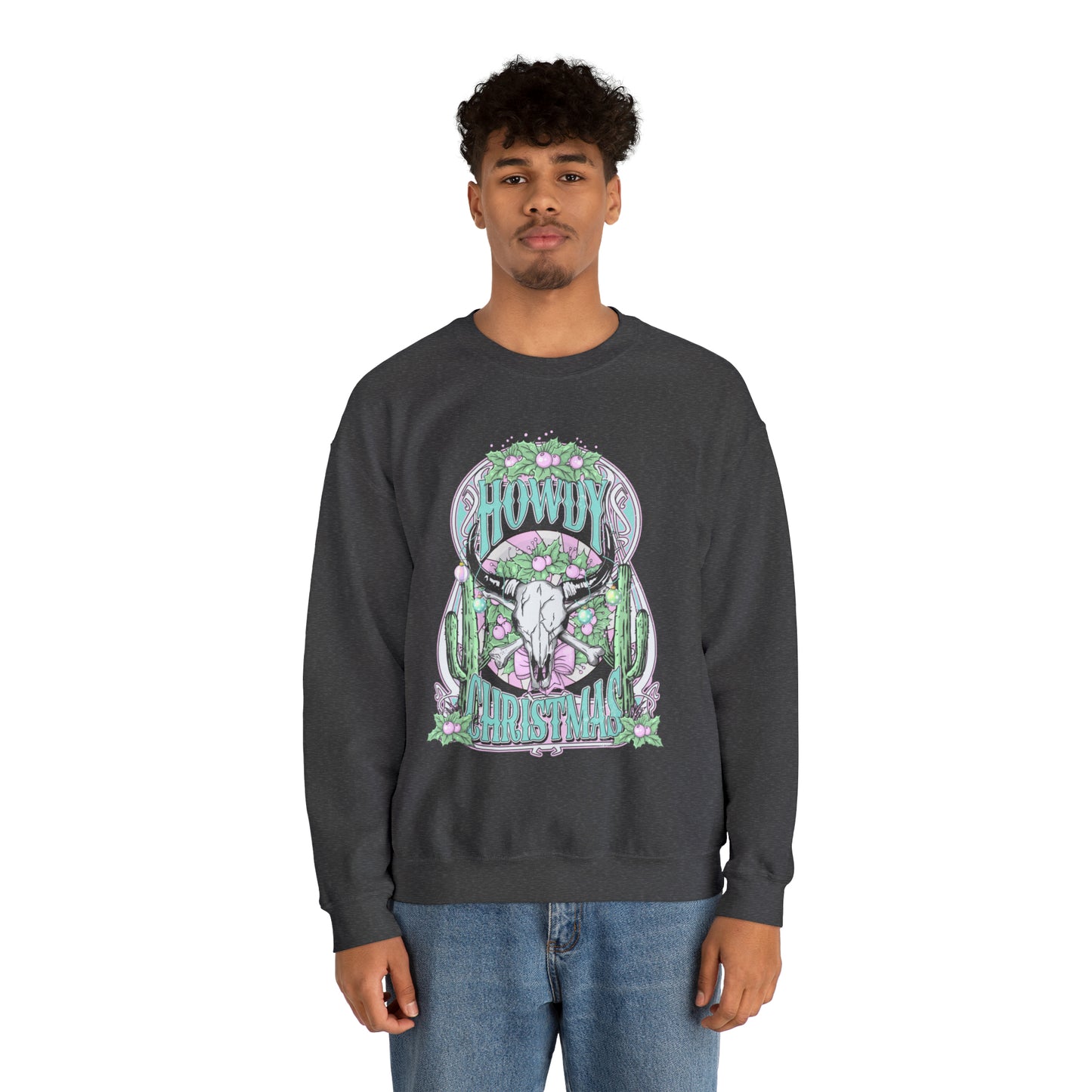 Howdy Christmas Crewneck - Front Only