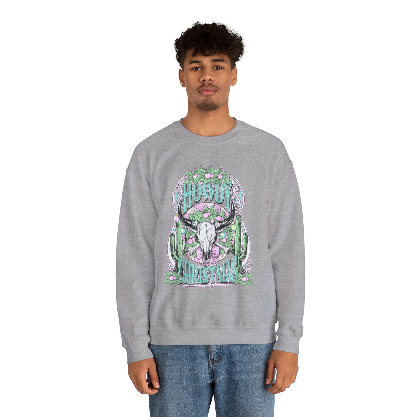 Howdy Christmas Crewneck - Front Only