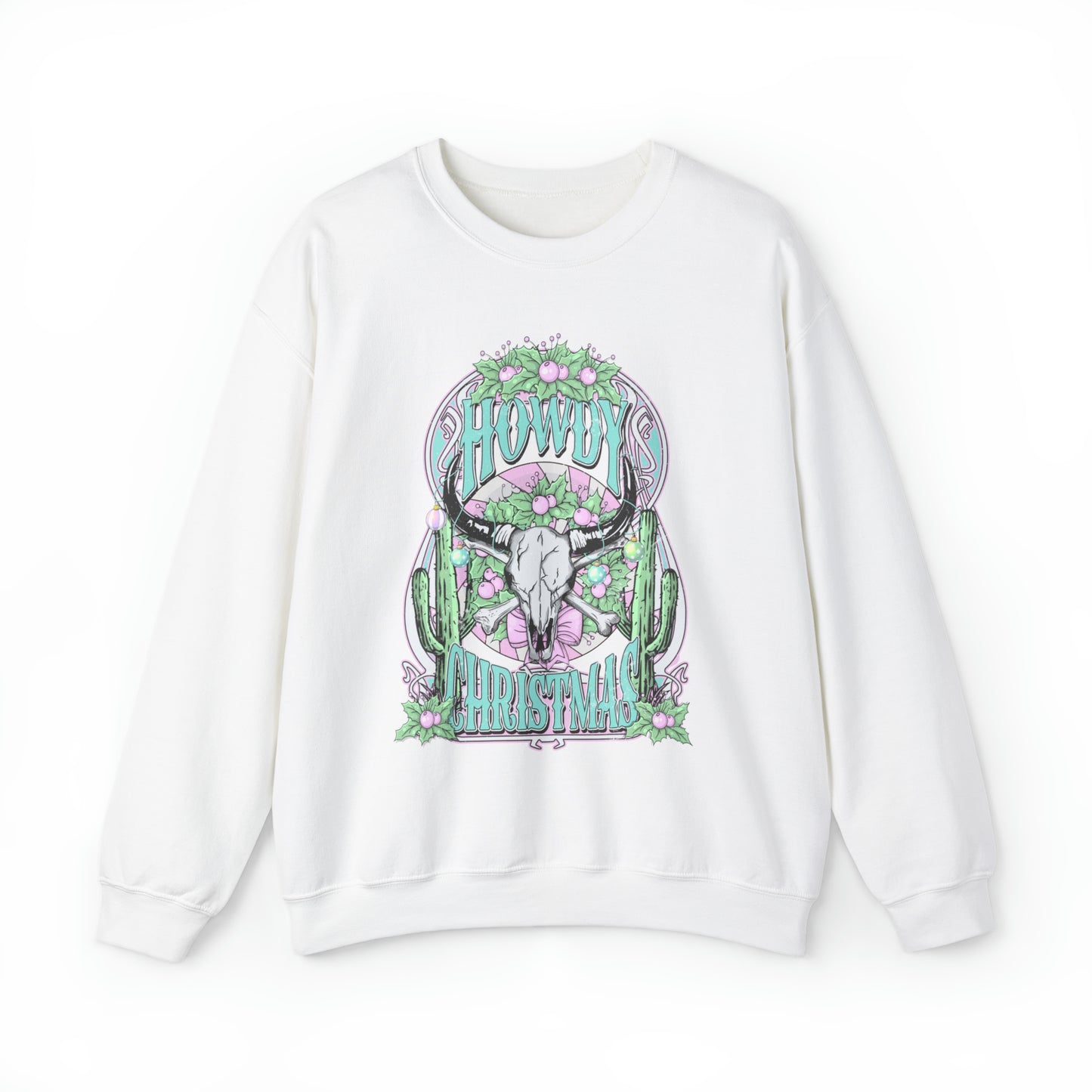Howdy Christmas Crewneck - Front Only