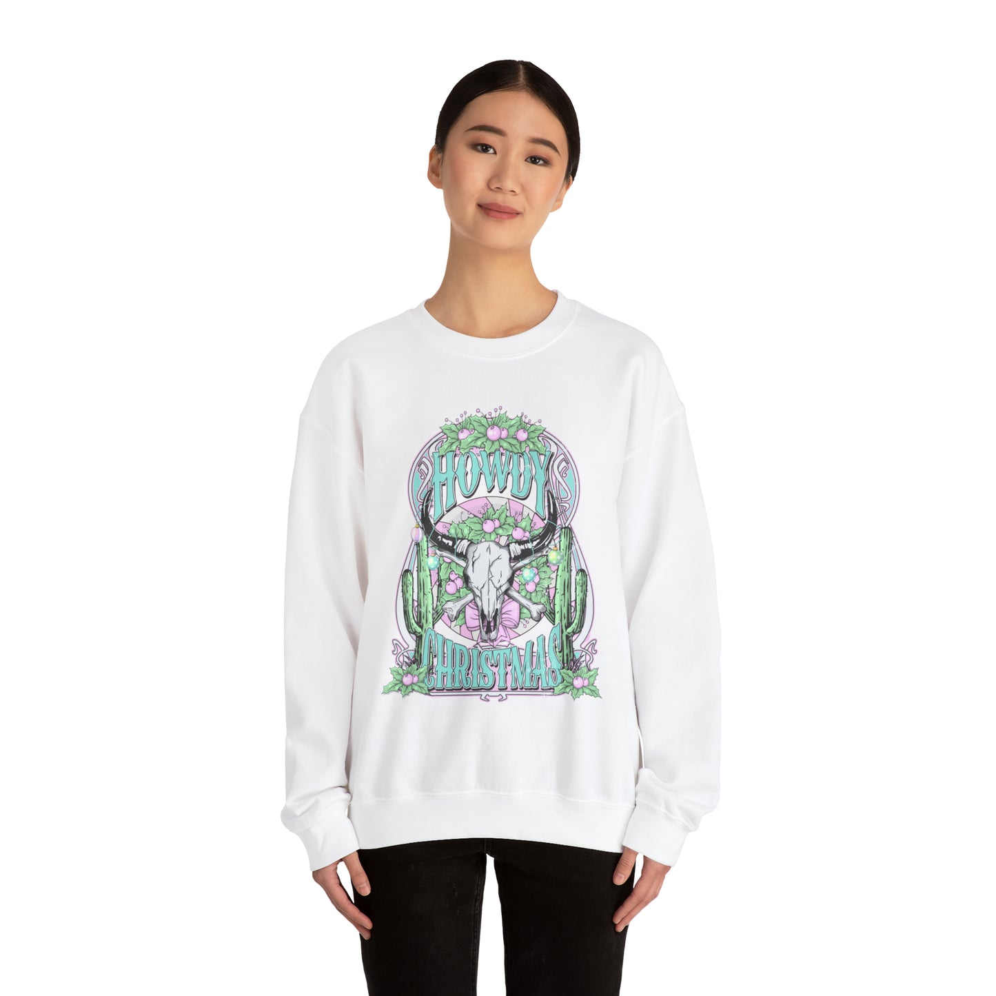 Howdy Christmas Crewneck - Front Only