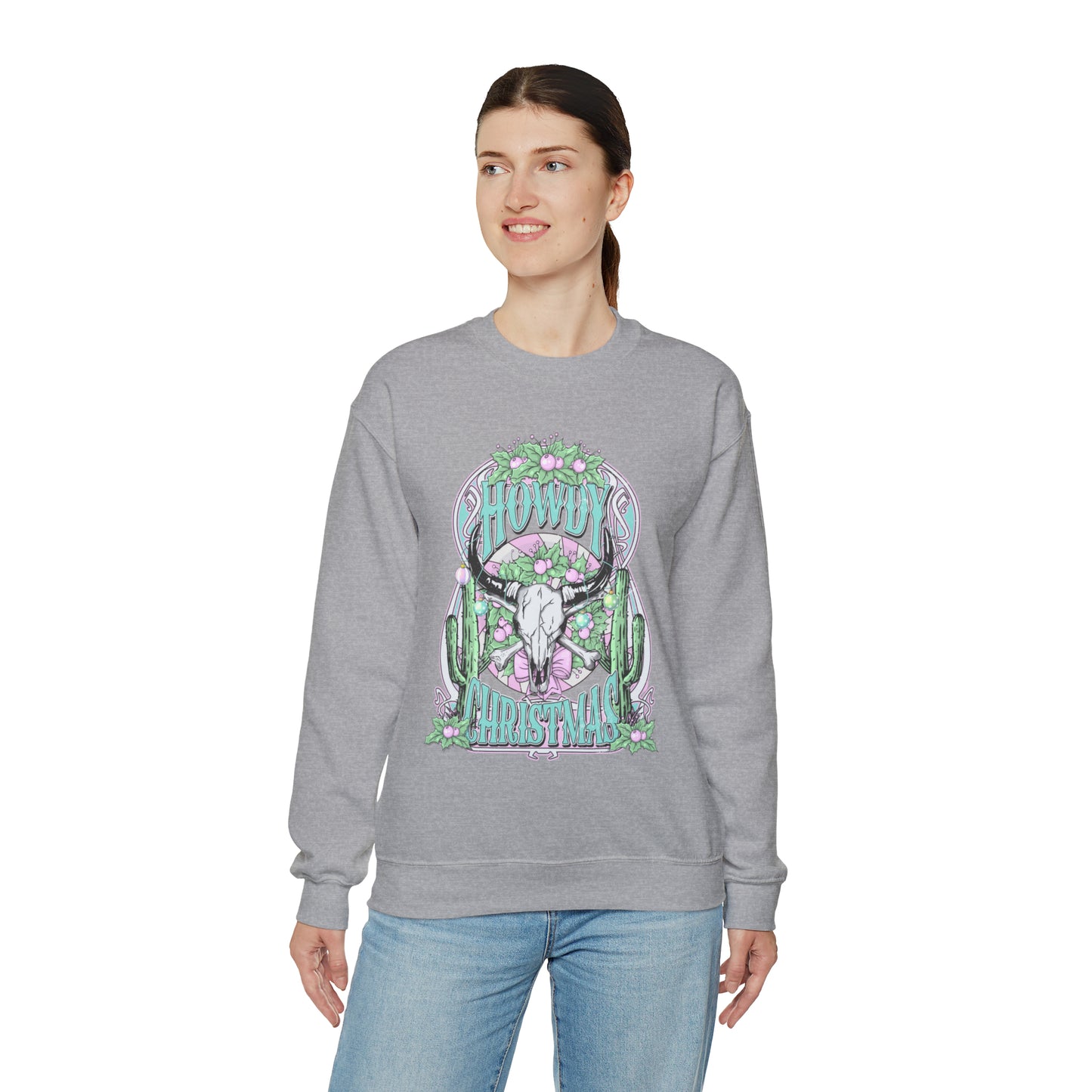 Howdy Christmas Crewneck - Front Only