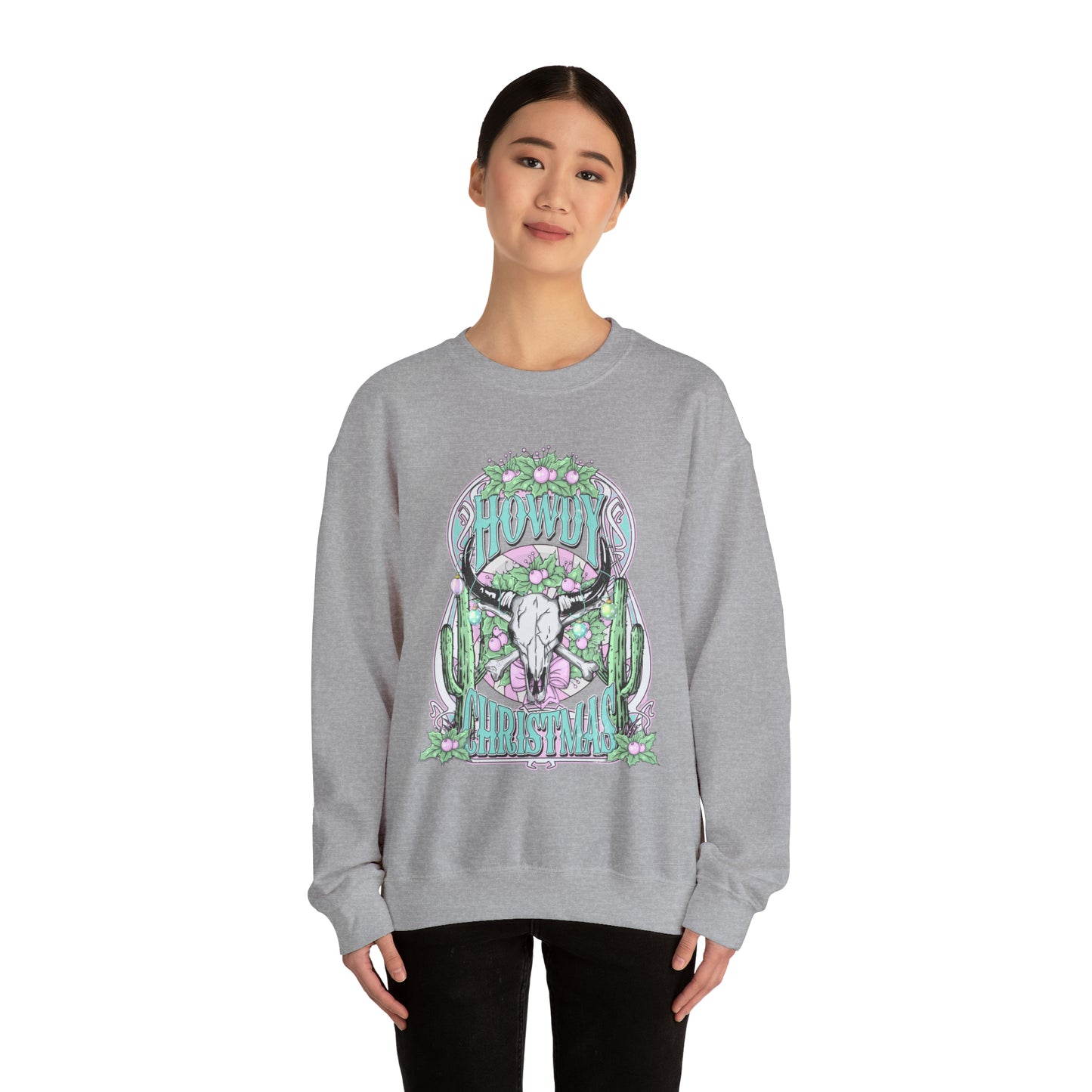 Howdy Christmas Crewneck - Front Only