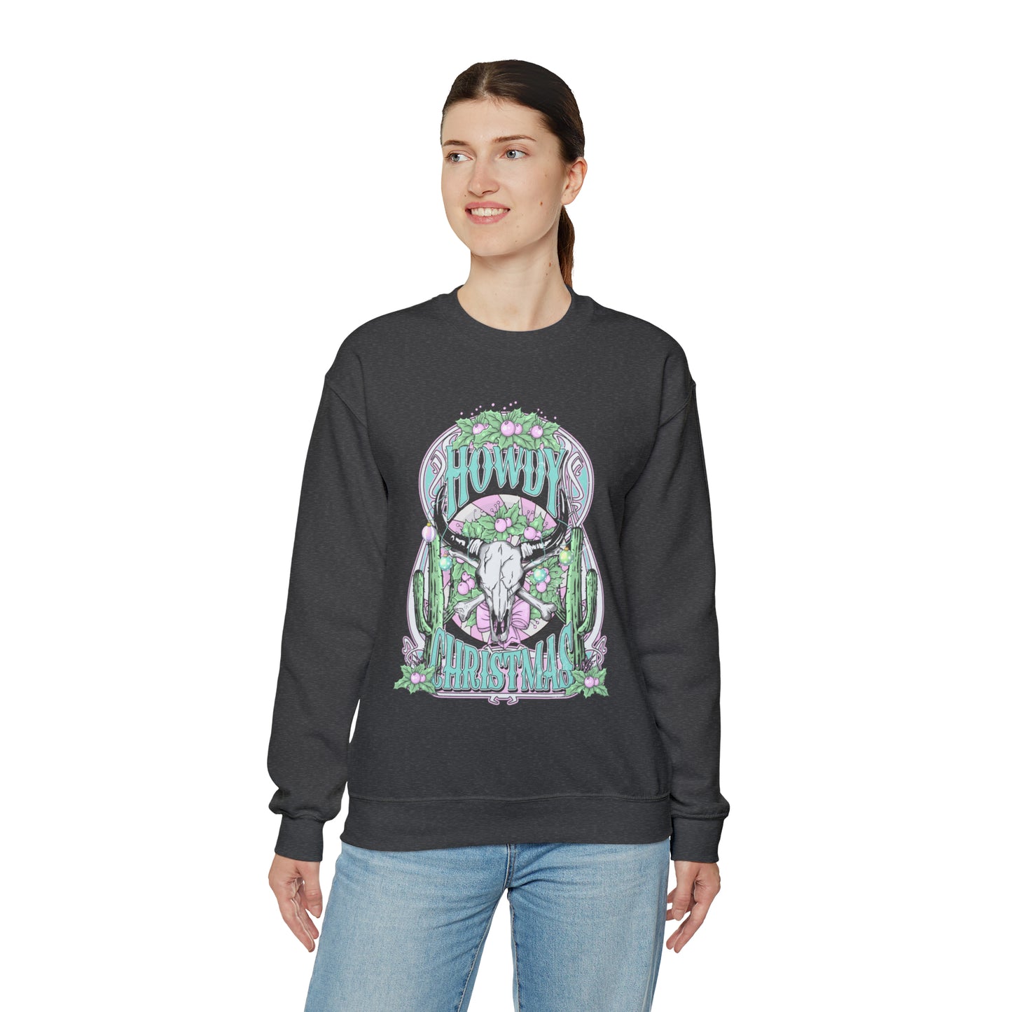 Howdy Christmas Crewneck - Front Only