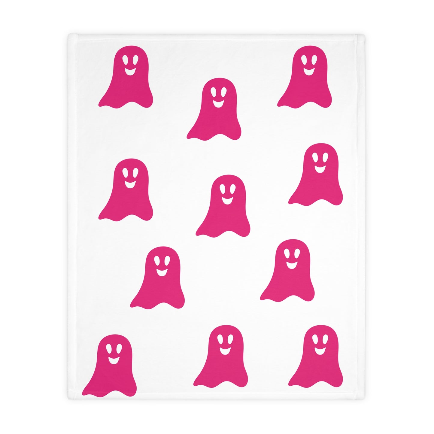 Pink Ghost Blanket Dupe Rachel Zoe (Two-sided print)