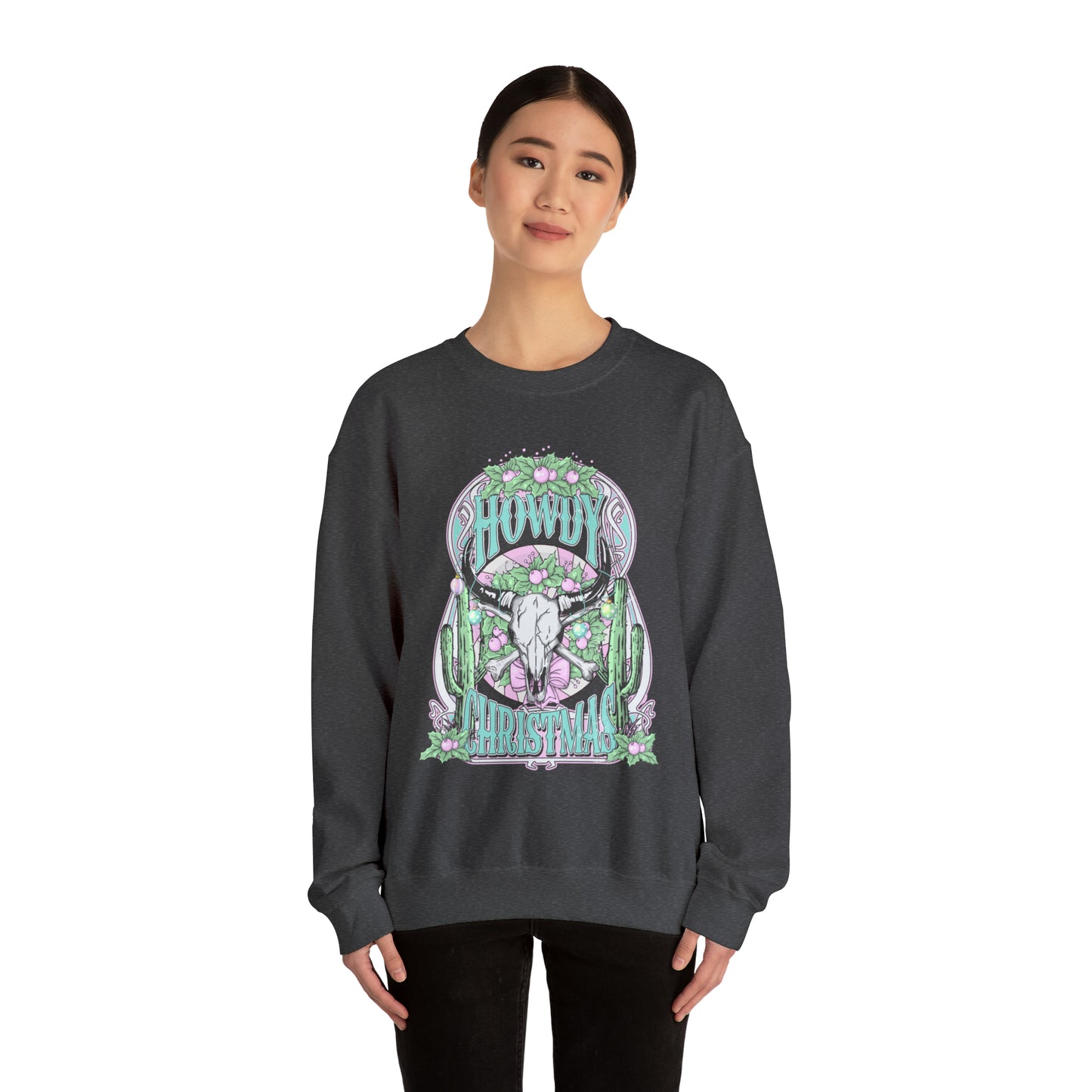 Howdy Christmas Crewneck - Front Only