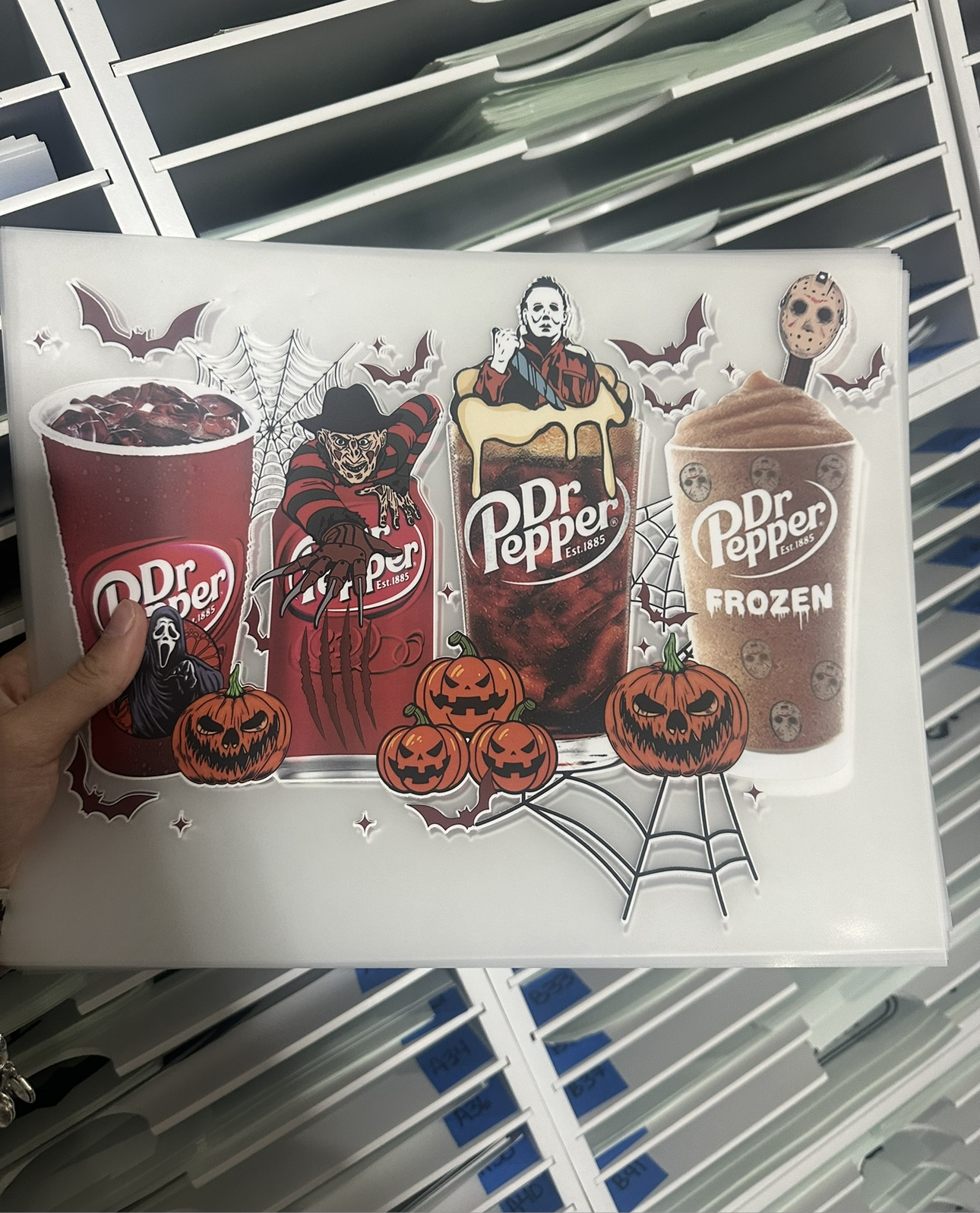 FULL COLOR SCREEN PRINT - DR HALLOWEEN AA8