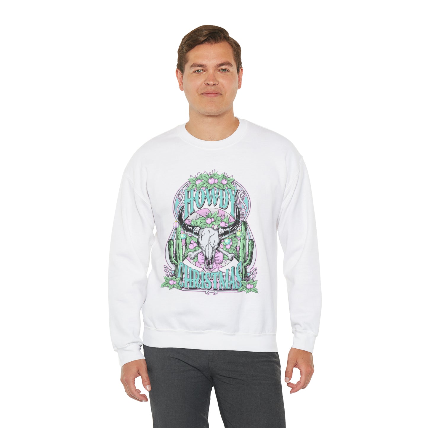 Howdy Christmas Crewneck - Front Only