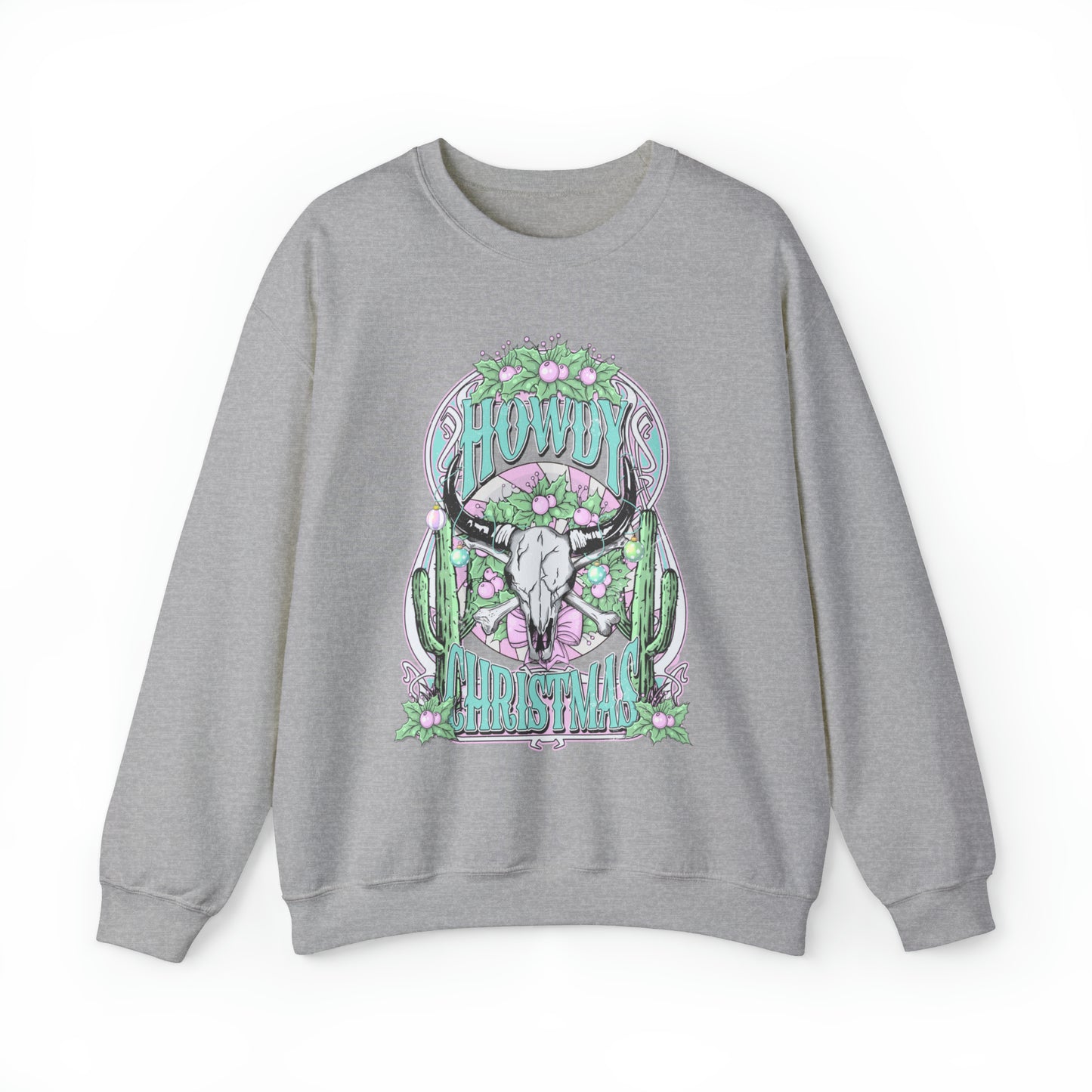 Howdy Christmas Crewneck - Front Only