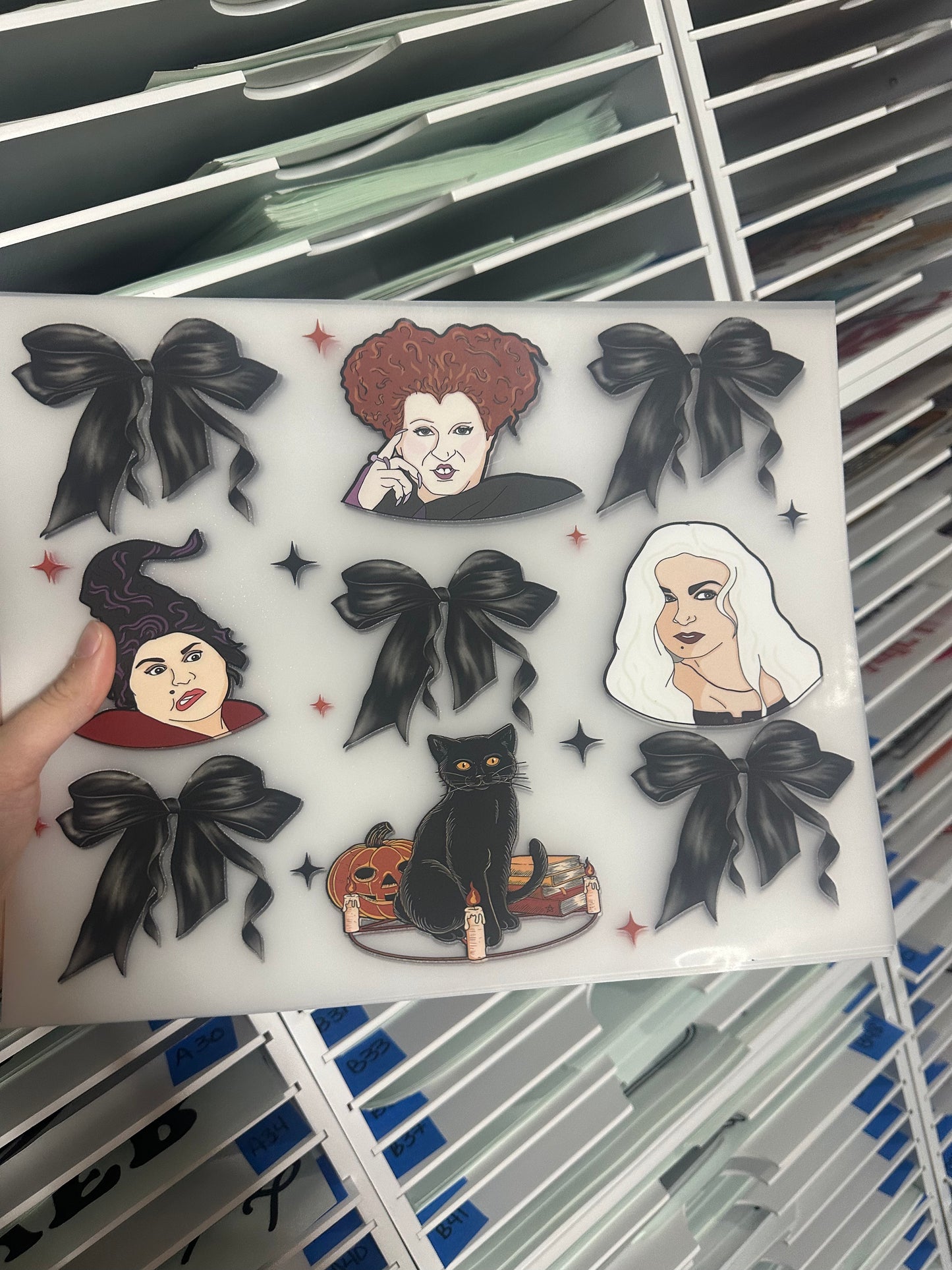 FULL COLOR SCREEN PRINT - HP & BOWS AA26