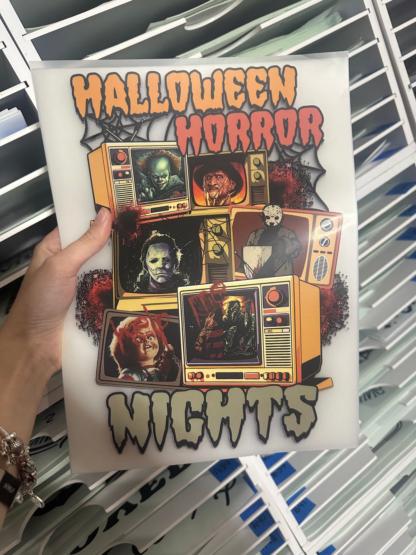 FULL COLOR SCREEN PRINT - HALLOWEEN HORROR NIGHTS M27