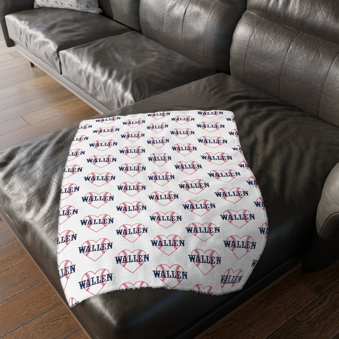 Fleece Soft Country Blanket Gift for Her Country Home Decor Blanket Dorm Decor Western Blanket