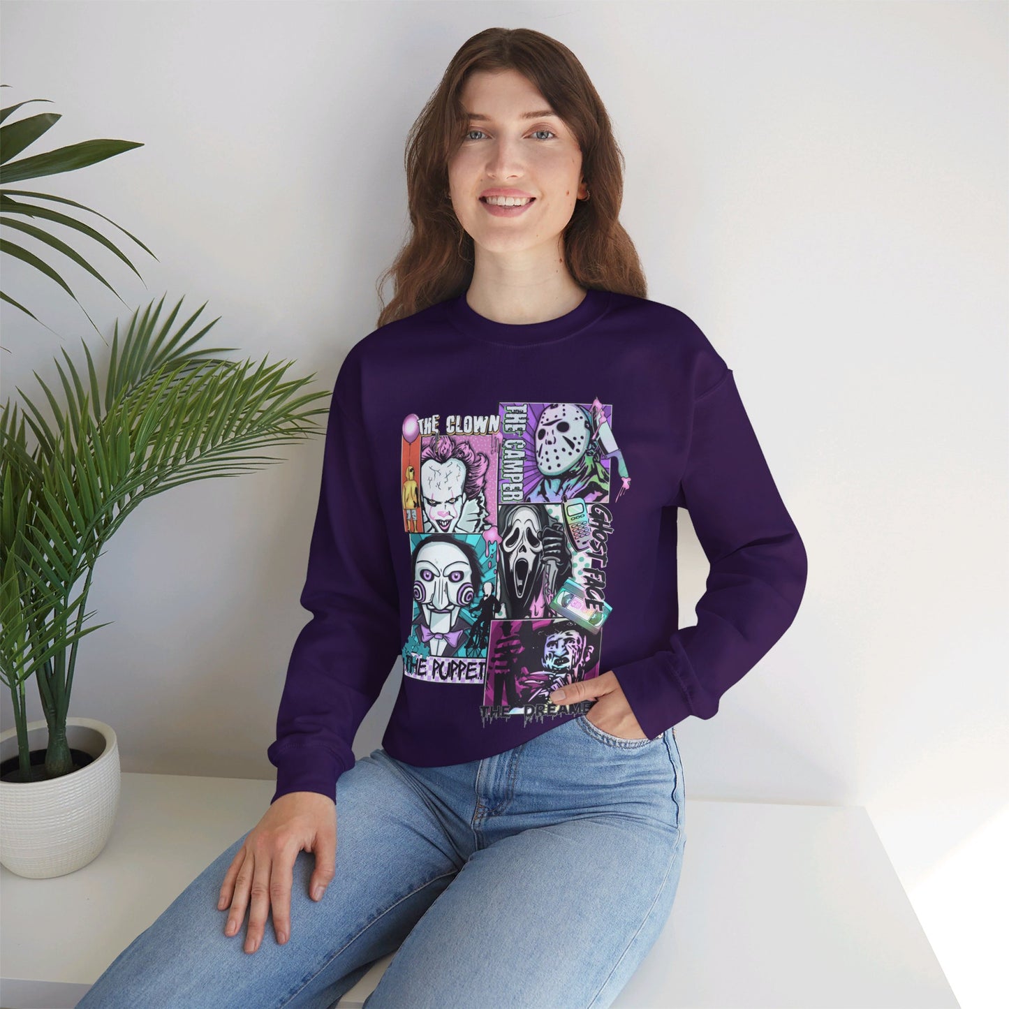 Horror Squad Crewneck Sweatshirt