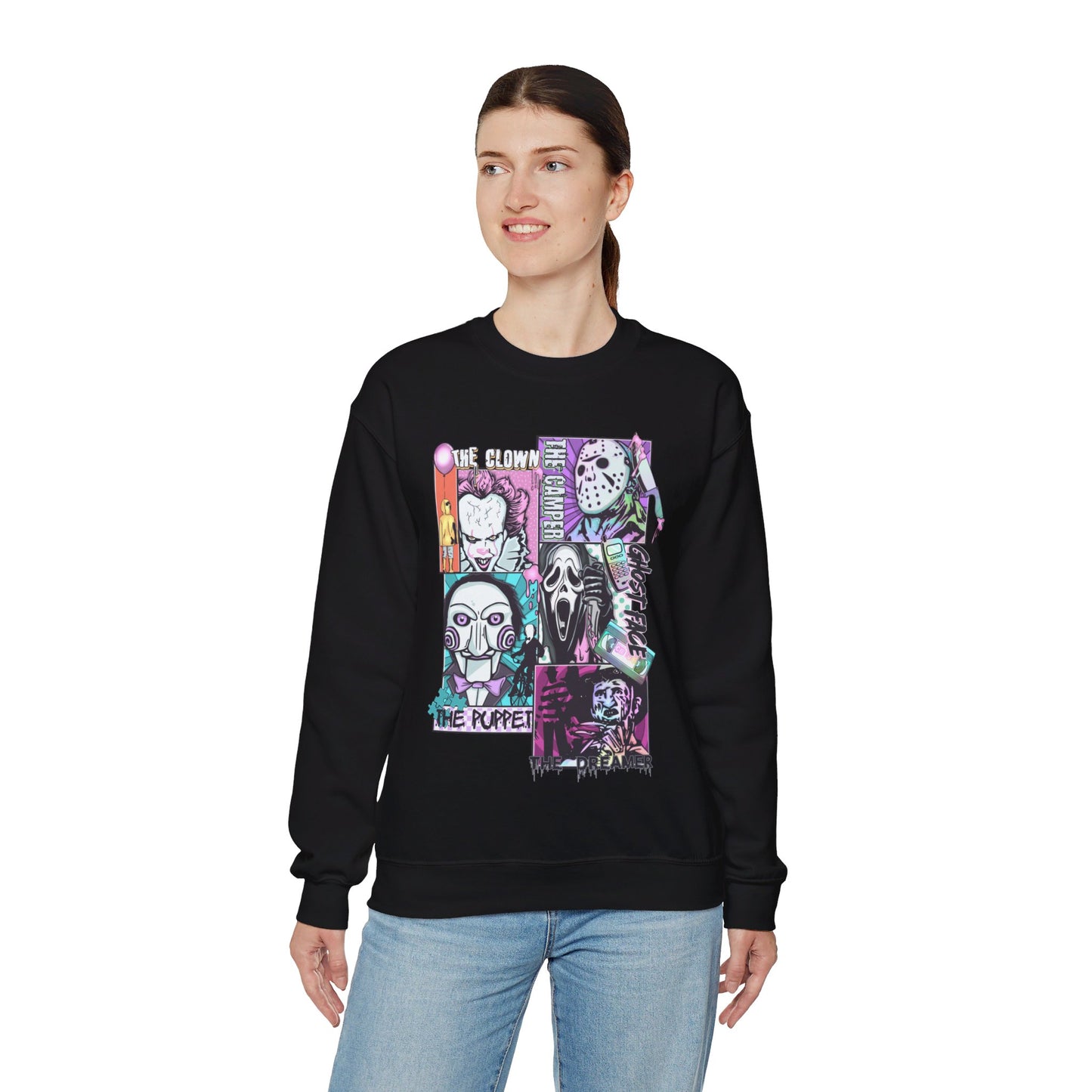 Horror Squad Crewneck Sweatshirt