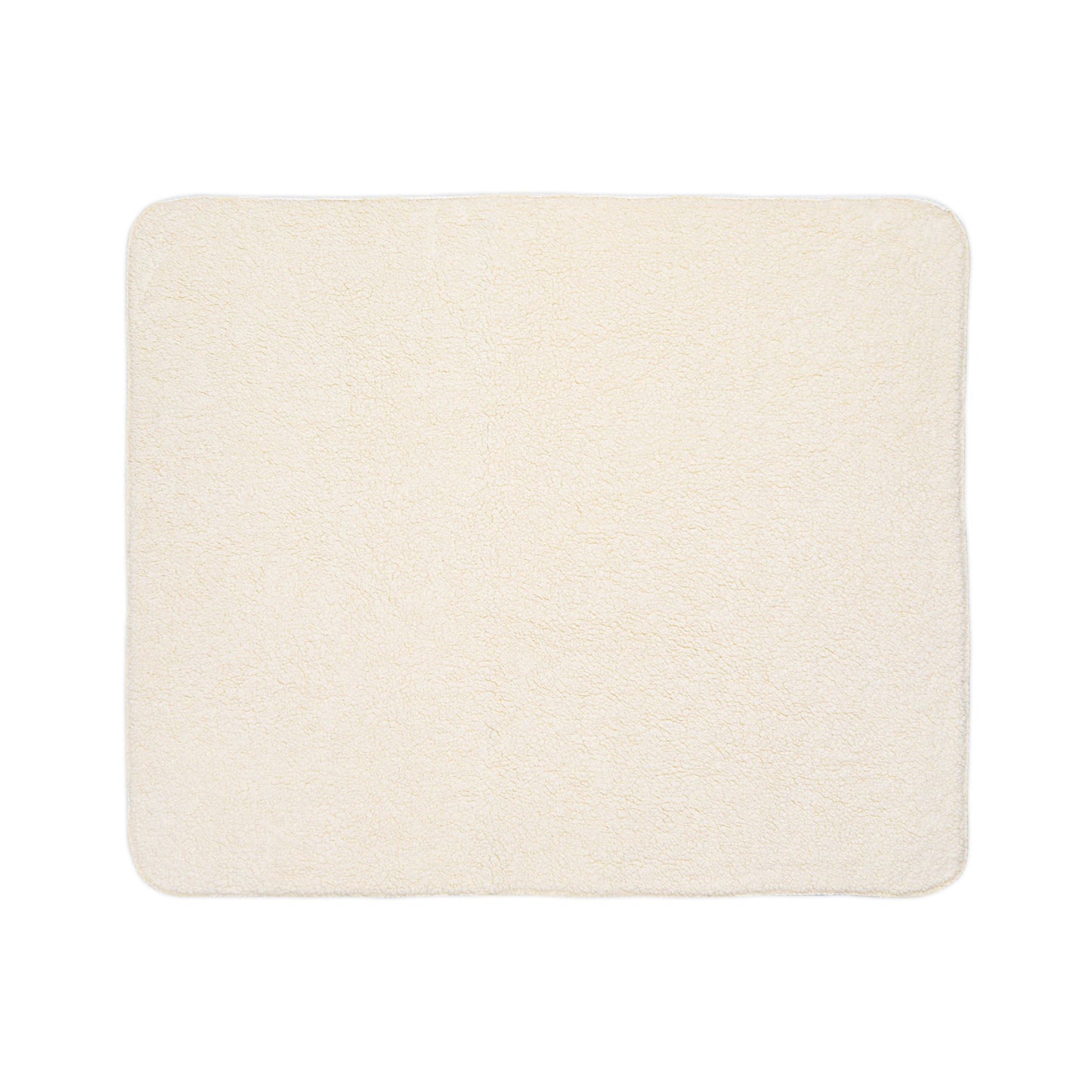 Personalized Grey Sherpa Blanket