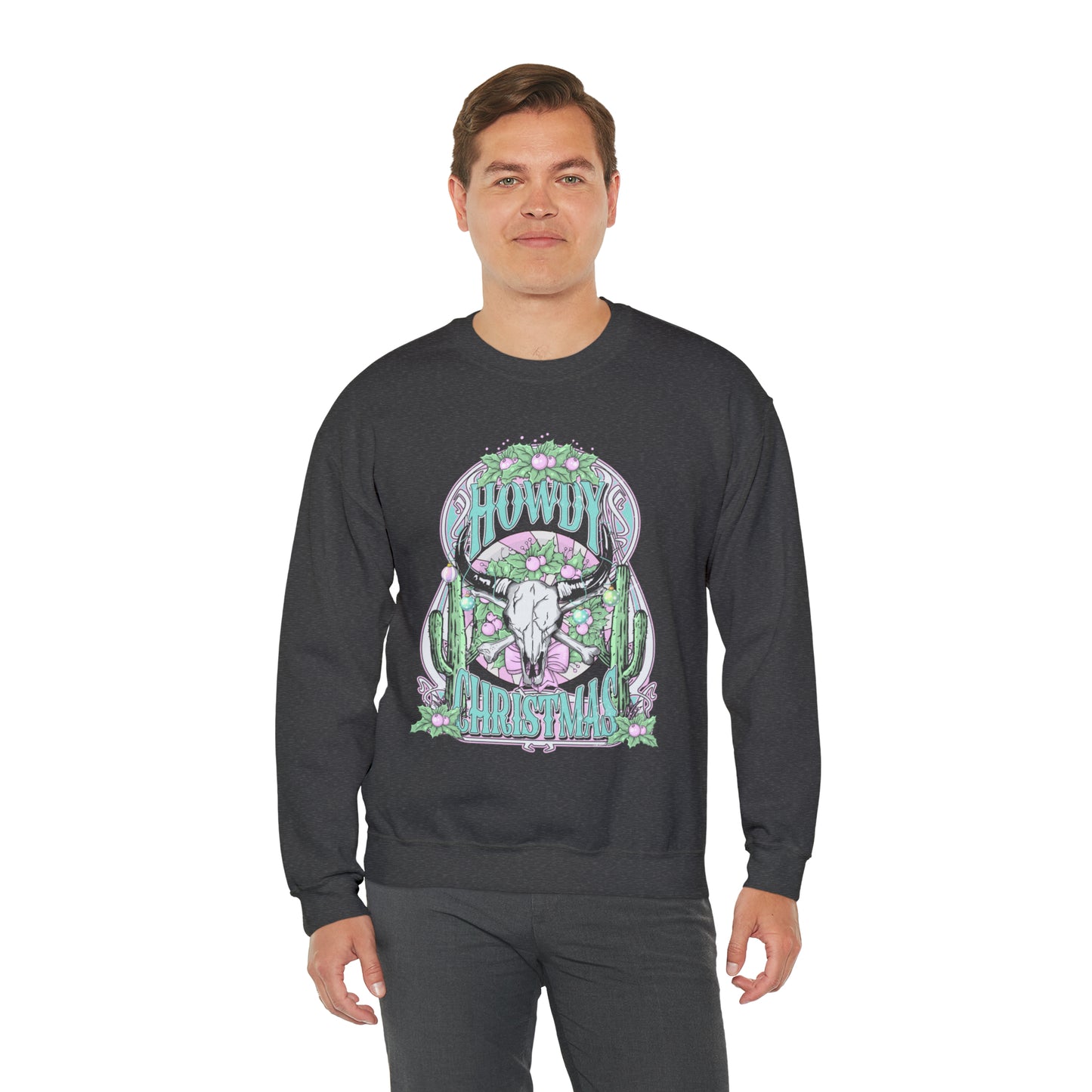 Howdy Christmas Crewneck - Front Only