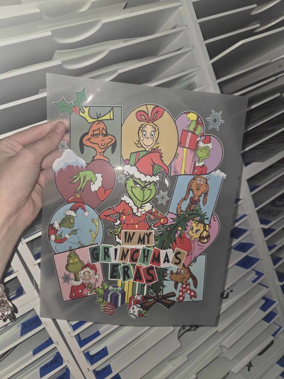 FULL COLOR SCREEN PRINT TRANSFER - IN MY GMAS AA3