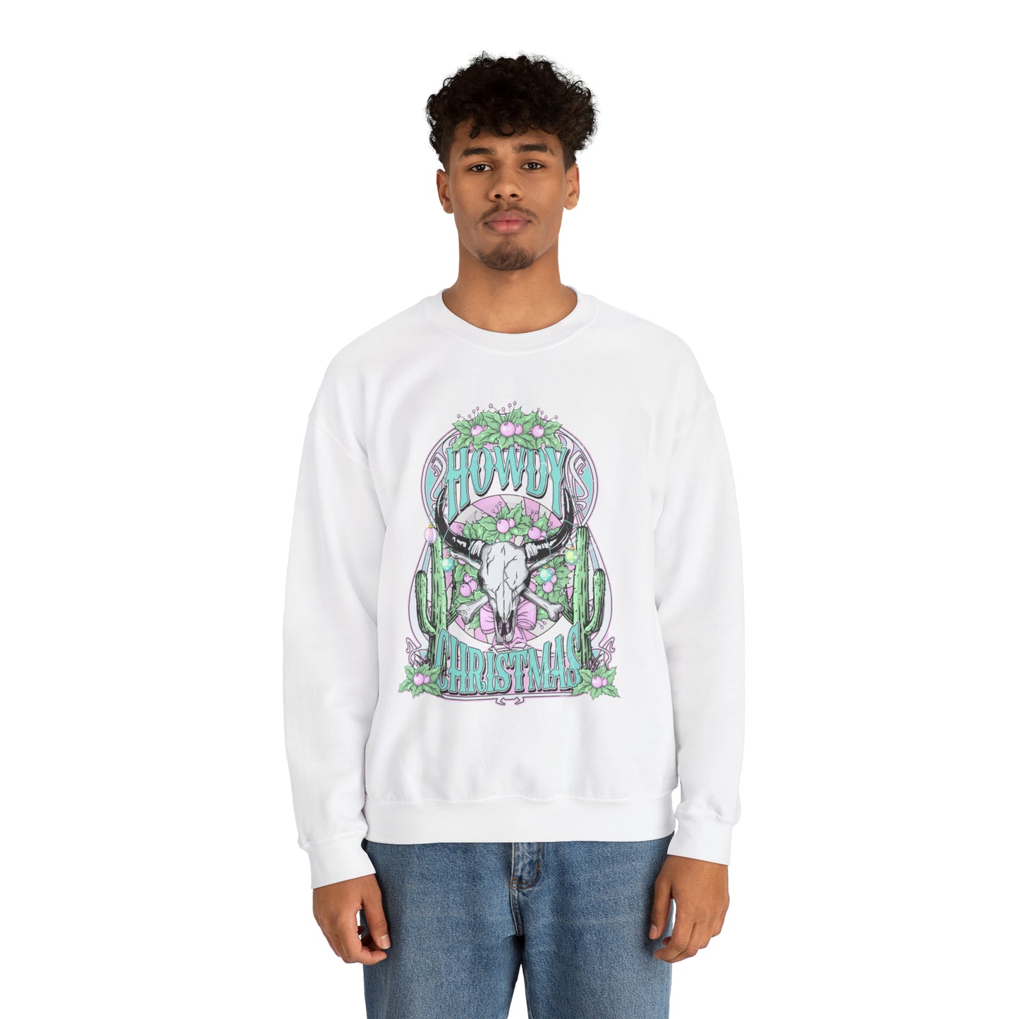 Howdy Christmas Crewneck - Front Only