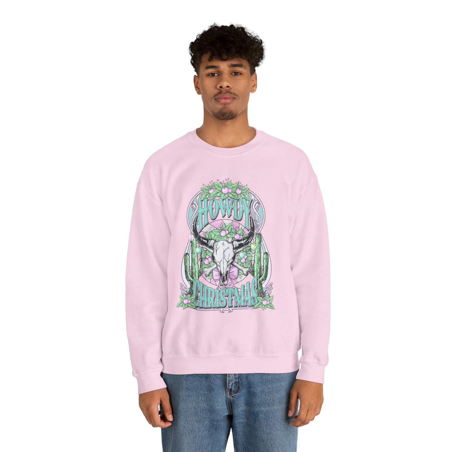 Howdy Christmas Crewneck - Front Only