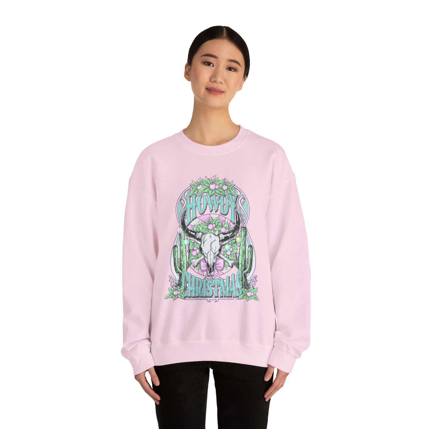 Howdy Christmas Crewneck - Front Only