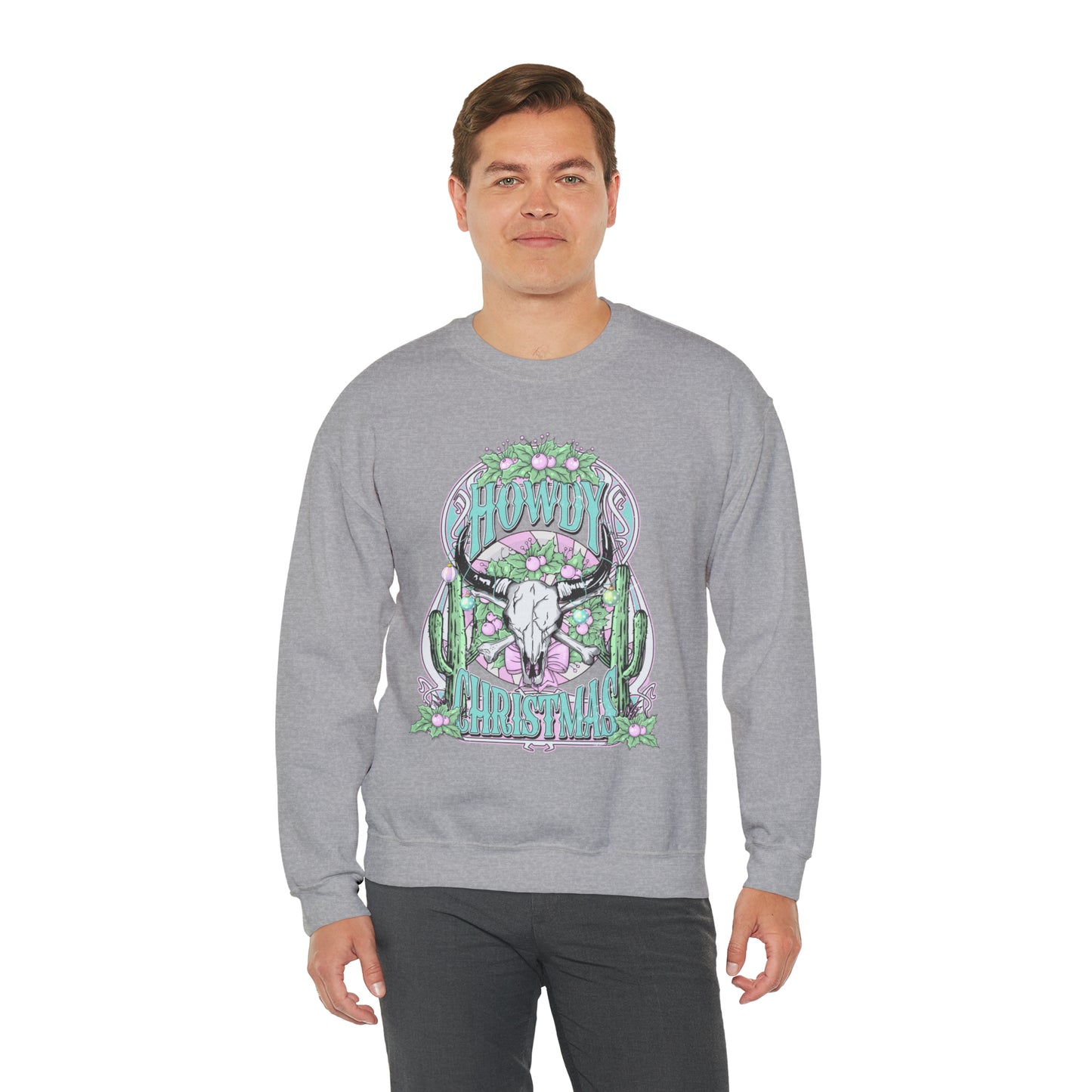 Howdy Christmas Crewneck - Front Only