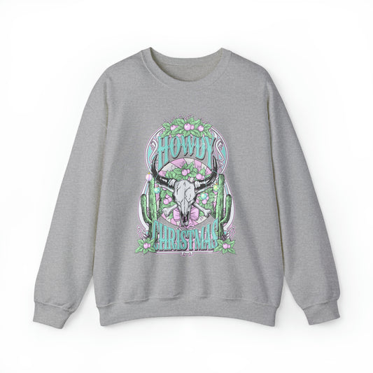 Howdy Christmas Crewneck - Front Only