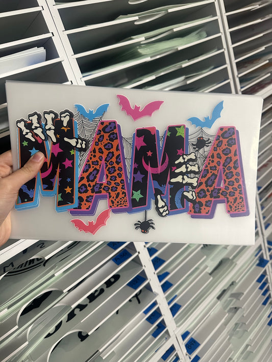 FULL COLOR SCREEN PRINT - HALLOWEEEN MAMA AA4