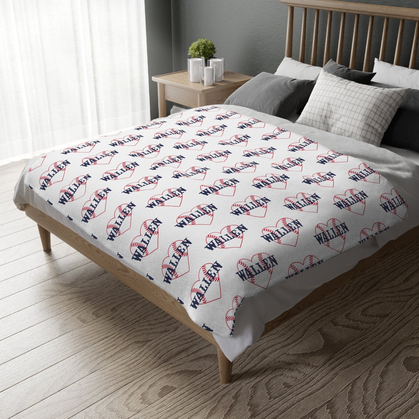 Fleece Soft Country Blanket Gift for Her Country Home Decor Blanket Dorm Decor Western Blanket